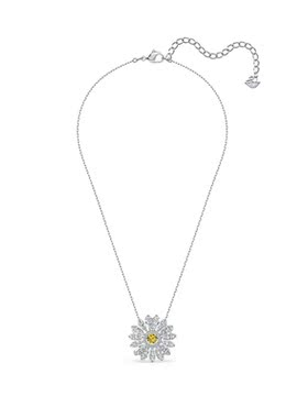 灵动风镶嵌水钻吊坠项链网红同款