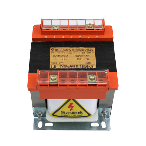 BK单相控制隔离变压器380V变220V转220V 110V36V24V机床1KVA2KW3K - 图2