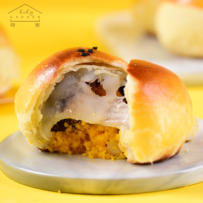 荷家 蛋黄酥 原味手工糕点网红零食下午茶甜品女生点心办公室早餐,淘宝优惠券,粉丝福利购,淘宝优惠卷