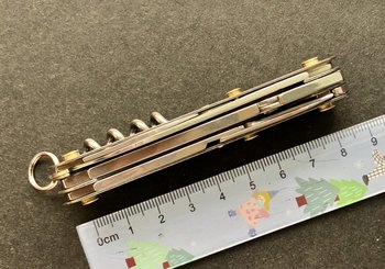 91mm Swiss Army Knife 1.3405 ບວກກັບຟັງຊັນ pliers ງ່າຍດາຍ, ເພີ່ມການທໍາງານຂອງ pliers ແລະ modified titanium alloy partitions