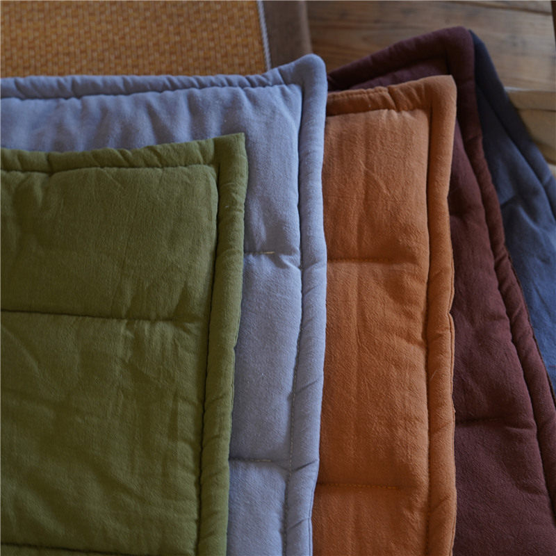 透气棉麻苎麻亚麻素色办公室防滑沙发垫屁垫坐垫凳子椅子垫座垫子,淘宝优惠券,粉丝福利购,淘宝优惠卷