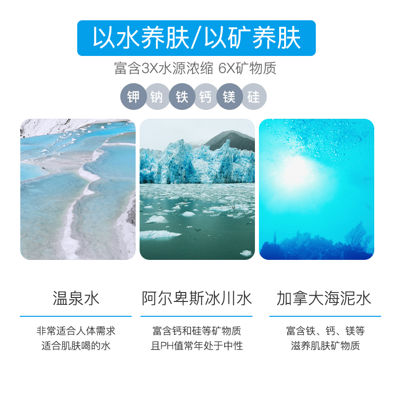 纽西之谜水咋弹面膜水乍睡眠免洗补水保湿涂抹式提亮肤色冻膜男女-图2