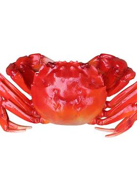 发光仿真大闸蟹模型酒店餐厅店门头招牌装饰玻璃钢大号螃蟹壳灯箱