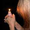Candle Ring Birthday Props Fantasy Cake Ornaments