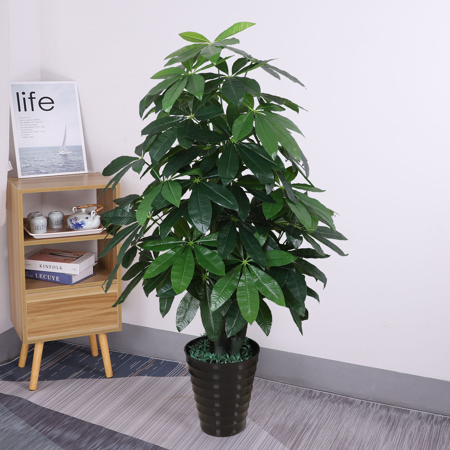 发财树仿真绿植假树客厅室内装饰落地大型仿真植物盆景栽摆件假花,淘宝优惠券,粉丝福利购,淘宝优惠卷