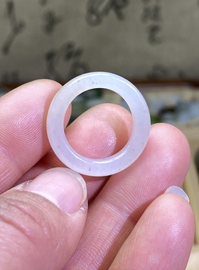 和田玉白玉籽料卡16洒金皮随型戒指复古风戒圈文玩珠串跑环挂饰