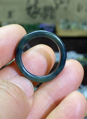 和田玉老料红皮碧玉卡18随型戒指复古风文玩珠串跑圈戒圈挂饰