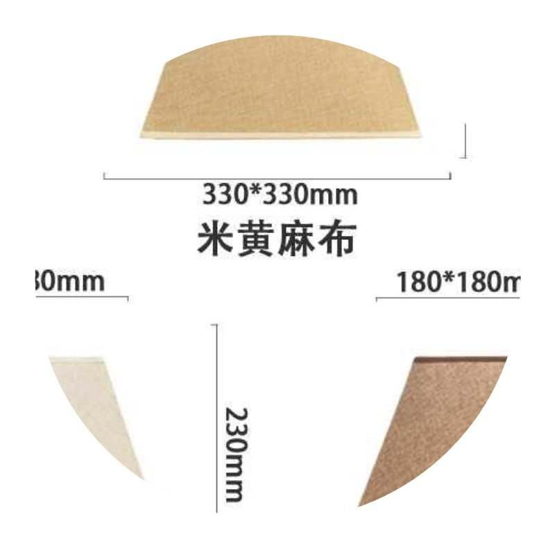 台灯灯罩落地罩复古卧室外壳布艺床头壁灯罩配件中式防刺眼亚麻布-图3