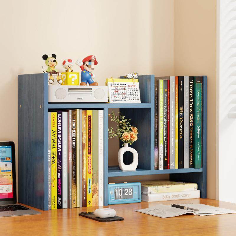 拉车套罩书架桌面置物架简易儿童组合书桌上收纳架用宿舍书柜简约,淘宝优惠券,粉丝福利购,淘宝优惠卷