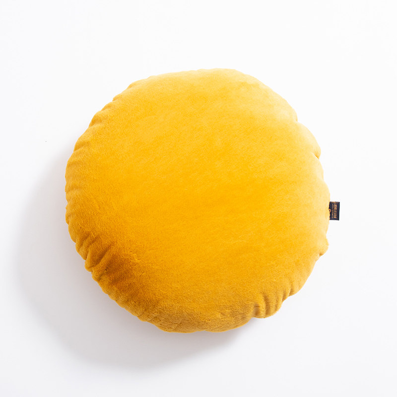 兔毛圆形日式蓬软太鼓抱枕靠垫沙发床头靠枕居家枕办公室腰靠多色,淘宝优惠券,粉丝福利购,淘宝优惠卷