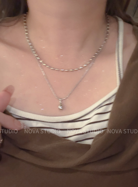 Nova项链ins风小众百搭锁骨链
