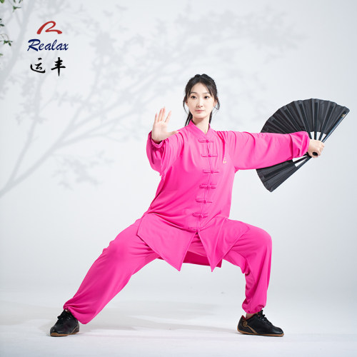 运丰常容系列2026新款男女云锦棉面料秋冬太极拳武术练功服太极服 - 图0