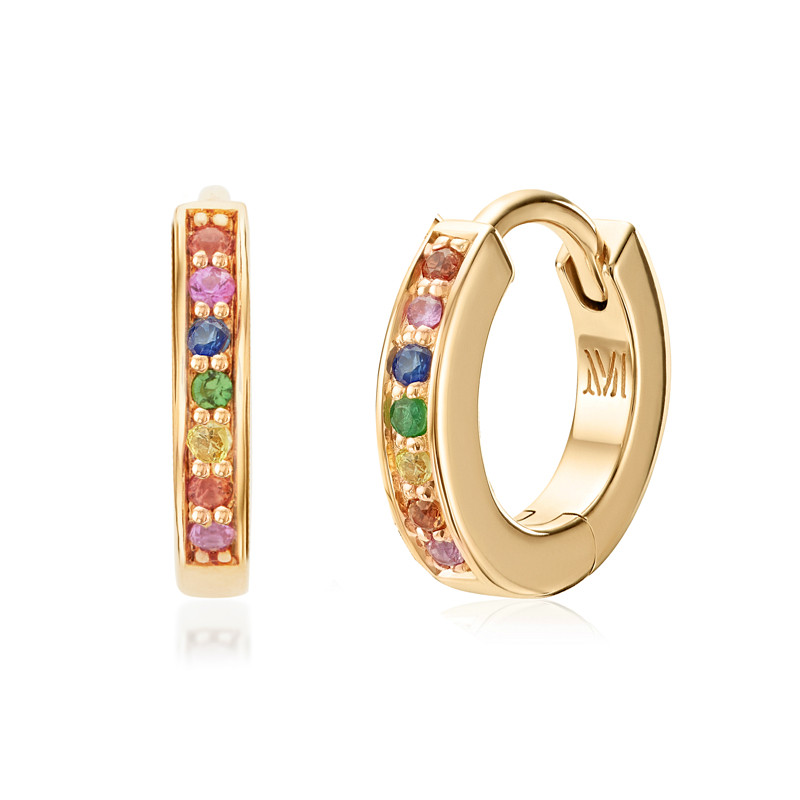 monica vinader莫妮卡迷你彩色耳环 monicavinader耳环