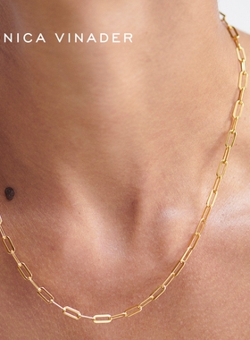 MonicaVinader回形针项链