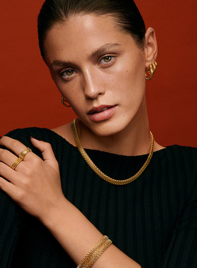 莫妮卡编纹项链MonicaVinader