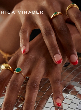 siren绿玛瑙戒指MonicaVinader