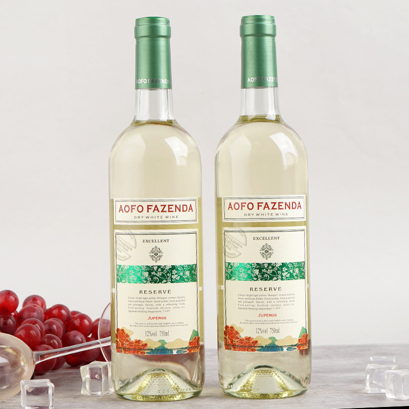 法国原酒进口昂富庄园佩洛斯干白葡萄酒12度750ml6瓶婚庆送礼,淘宝优惠券,粉丝福利购,淘宝优惠卷