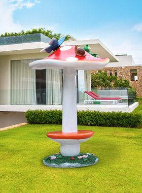 蘑菇凉亭座椅幼儿园美陈装饰品