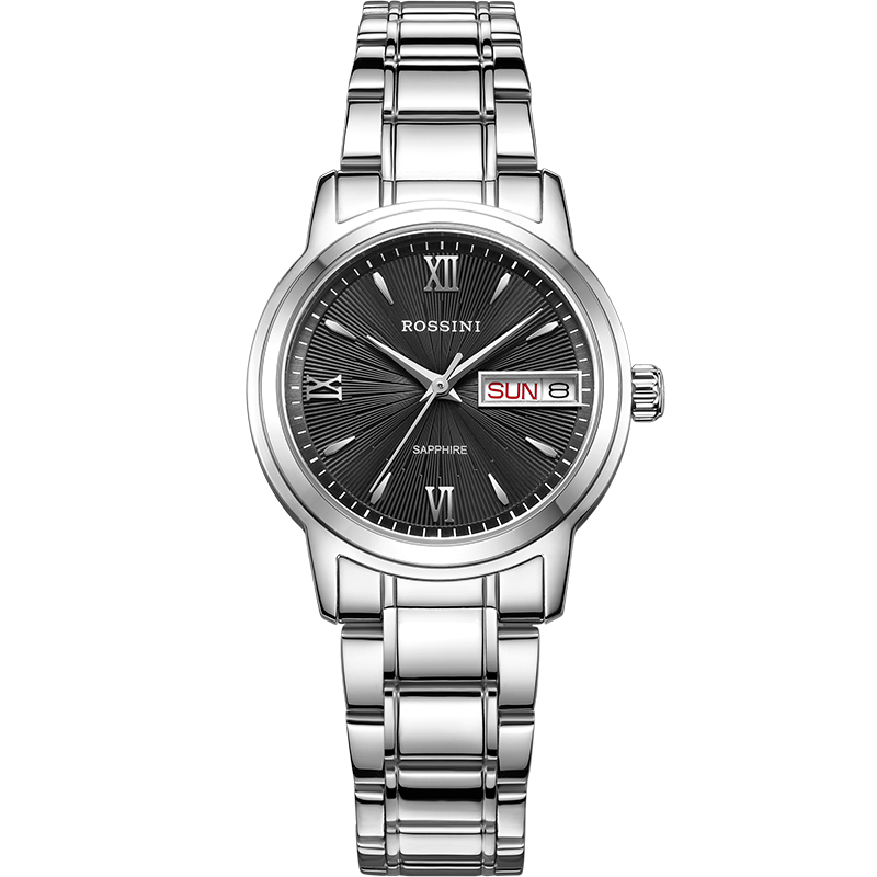 【专柜特价】罗西尼手表女石英表时尚防水钢带潮流手表礼品5724