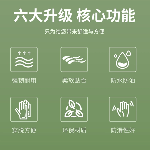 Одноразовые перчатки из ПВХ, прочное защитное молочко