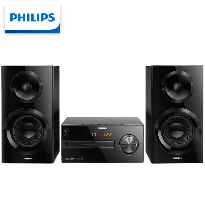 Philips/飞利浦 BTM2560组合音响无线蓝牙CD桌面台式电脑胎教音箱 - 图3