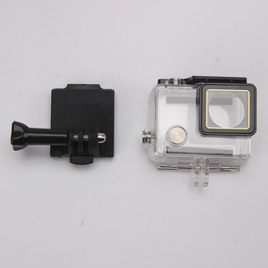 战术兵头盔用运动相机支架户外运动pov录像小蚁山狗gopro防水盒