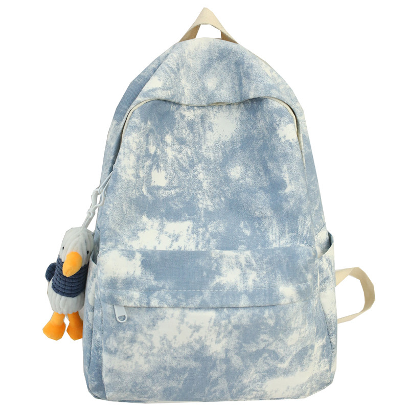 ins风女韩版高中原宿初中生双肩包 潮妮优包双肩背包