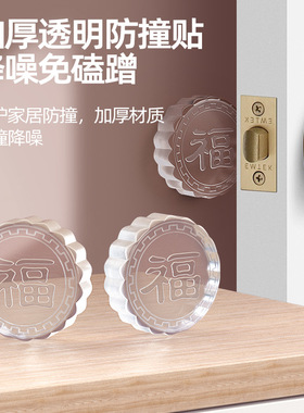 透明防撞垫门把手冰箱保护贴