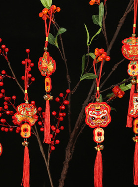 2025蛇年生肖挂件小挂饰卡通春节