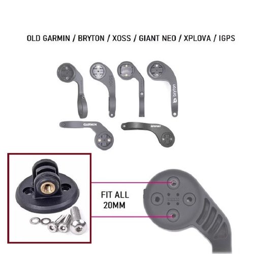 GARMIN佳明GOPRO相机自行车灯码表Insta360影石X2快拆转接座支架 - 图3