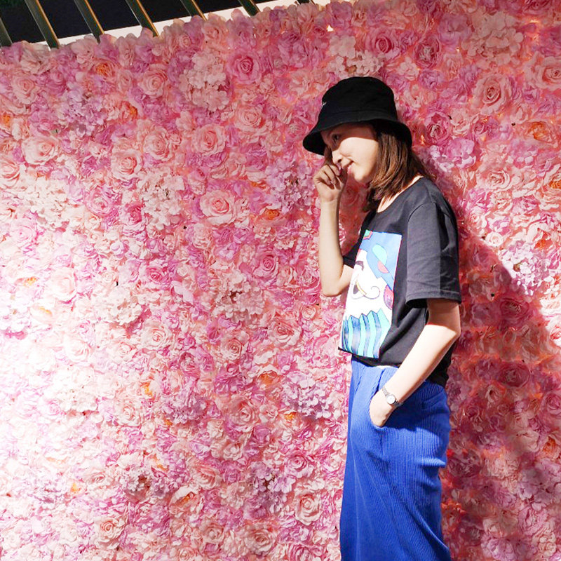 仿真花墙背景墙网红墙玫瑰花门头假花婚礼室内形象墙影楼墙面装饰,淘宝优惠券,粉丝福利购,淘宝优惠卷