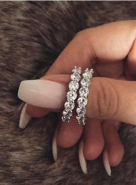 40 Styles Promise ring Real Sterling silver AAAAA Cz Stone