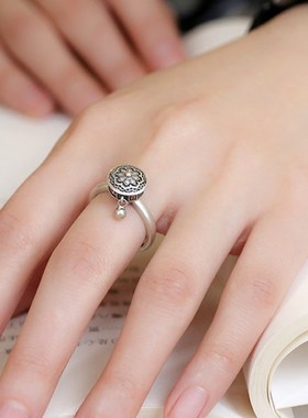 New Korean style Thai silver ring with various styles female