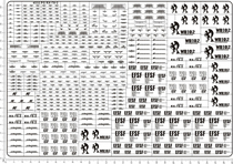 Up to model PG Gundam RX-78-2 Yuanzu up to (ancestor) metal stickers (4532)