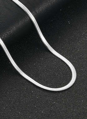 New Fashion 2/3/4/5mm Width Women Flat Gold Color Stainless