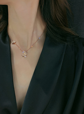 316L Stainless Steel 2023 New Fashion Jewelry Double-layer