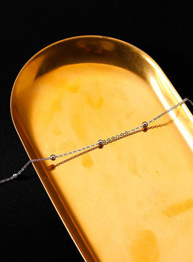 Popular 925 Sterling Silver Round Bracelet Geometric Shape