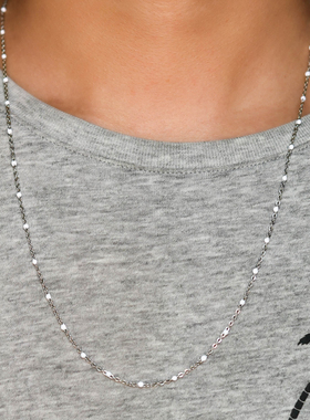 Width 2MM Chain Stainless Steel Gold Color Steel Choker