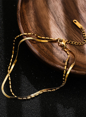 Fashion Jewelry Stainless Steel Women's Anklet Women's