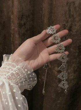 Kpop Heart Chain Choker Necklace For Women collar Goth