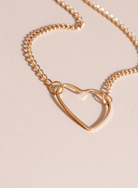 Fashion Beautiful Girls Clavicle Chain Love Hearts Necklaces