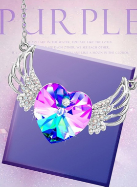 Fashion Creative Angel Wings Jewelry Necklace Ladies