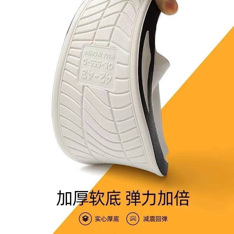 男人夏季外穿拖鞋，防滑不摔跤，轻便易洗-第5张图片-提都小院