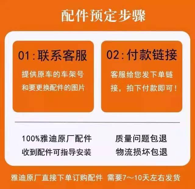 雅迪电动车配件大全原厂外壳烤漆件大灯仪表塑料电器件原装正品 - 图0