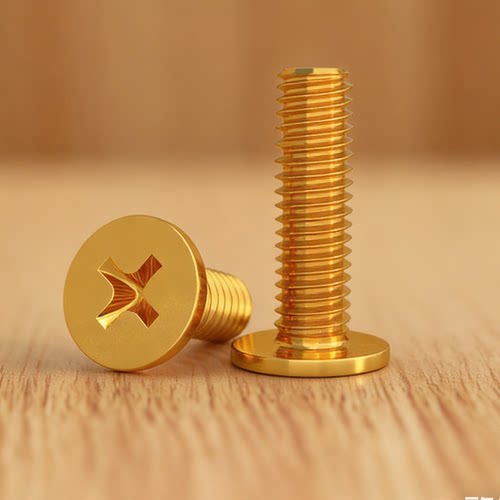 镀铜金色CM薄头螺丝大扁平头十字小螺丝钉M2M2.5M3M4M6头5-12GG - 图3