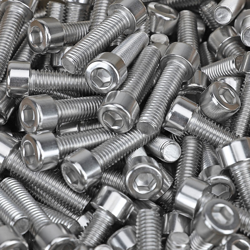 M2.5M3M4M5M68 304不锈钢光头不带滚花内六角螺丝*18/22/28/30/50 - 图3