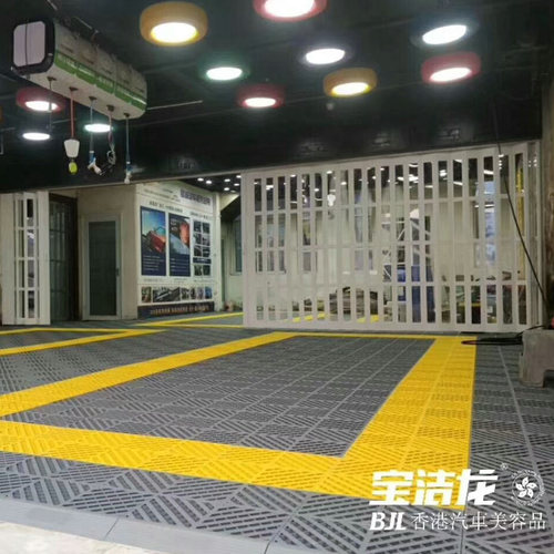 PVC折叠门汽车美容店洗车房防水无尘车间伸缩隔断商场百叶推拉门 - 图0