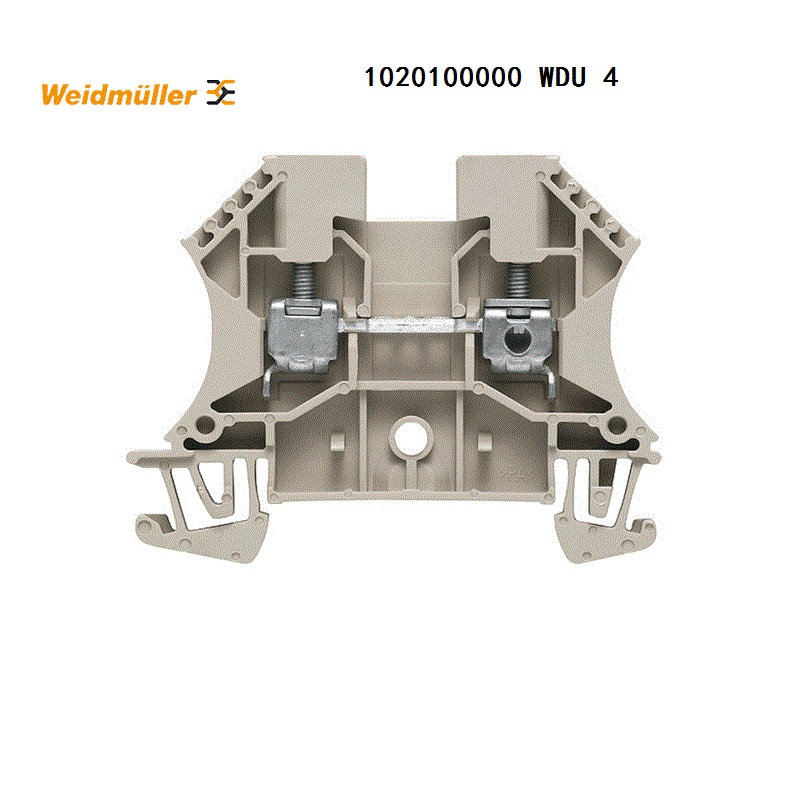 正品魏德米勒接线端子导轨端子WDU 4 端子排4mm 端子台1020100000