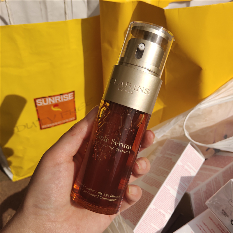 派格汽车用品专营店现货！法国Clarins/娇韵诗双萃精华面部修护精华露50ml保湿滋养2