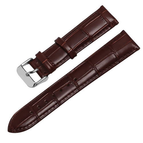 GUESS盖尔斯手表带 W0247G3 W0040G3牛皮表带真皮黑棕色针扣男女 - 图3